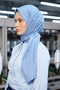 Bamboo Scarf - Soft Blue - 2