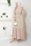 Loose Cut Hijab Dress Crepe Fabric - 5