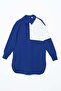 Cobalt Blue-Two Color Glitter Detailed Trousers Suit - 6