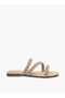Women's Embellished Slip-On Sandals - 3