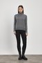 Smoked Turtleneck Sleeve Detail Sweater 24369 - 2