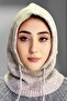 Balaclava Corded Knitwear Knitted Beanie Cap - 7
