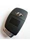 Hyundai Accent Blue I20 I30 Compatible Auto Keychain Key Control Case with Screw and Logo - 3
