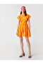 Tiered Mini Dress Flounced Sleeveless Modal Blended - 3