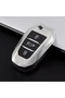 For Opel Astra Corsa Mokka Grandland Vivaro Crossland Smart Nano Key Case Cover Chrome Black - 4
