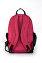 "The World" Double Compartment School Backpack Claret Red / 03834 - 6