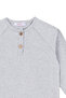 Button Detailed Seasonal Basic Suit 2-8 Years Gray Color - 2