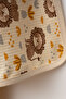 Little Lions Natural Cotton 80X90 cm Single Layer Baby Blanket Yk23058 - 3