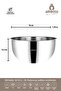 Mixkeep 9-Piece Stainless Steel Mixing Bowl & Steel Storage Bowl - 2