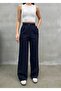Premium Pleated Wide-Leg Palazzo Fabric Trousers - 2