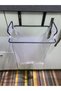 Black Color, Luxury Garbage Bag Holder, Metal Bag Holder Hanging on the Cabinet Door, Organizer