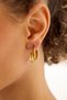 Interlocking Triple Hoop Steel Women's Earrings,Vip Steel Earrings