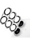9 Layers Toughened Camera Lens Protector Glass Clear for iPhone 16 & iPhone 16 Plus Compatible [3Pcs]