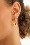 Interlocking Triple Hoop Steel Women's Earrings,Vip Steel Earrings - 3