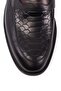 100% Genuine Leather, Python Pattern, Laceless, Inner and Outer Leather Men's Shoes - 3