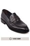 100% Genuine Leather, Python Pattern, Laceless, Inner and Outer Leather Men's Shoes - 4