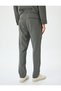 Viscose Blended Fabric Trousers with Pocket Detail - 5
