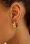 Interlocking Triple Hoop Steel Women's Earrings,Vip Steel Earrings - 2