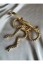 Gold Big Bow Automatic Buckle - 4