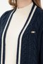 Women's Navy Blue Knitwear Cardigan 50293071 -Vr033 - 7
