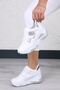 Chantal White Matte Leather Women's Sneakers