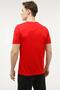 Basic Men's Red Short Sleeve T-shirt - 2