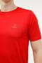 Basic Men's Red Short Sleeve T-shirt - 4