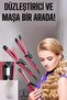 Preminium Hair Styler, Straightener and Tongs with Adjustable Heat