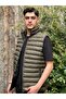 Stand Collar Water Repellent Windproof Inflatable Lightweight Vest - 2