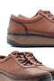 Genuine Leather Men's Casual Walking Shoes - 1930 Tan - 6
