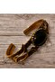 Pure Copper Vintage Handmade Antiallergic Onix Bracelet - 5