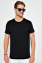Unisex 5-Pack Black Slim Fit Slim Fit 100% Cotton Crew Neck T-Shirt - 2