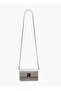 Flora Bella Metallic Crossbody Bag with Button Closure and Chain Strap - W 6 x H 12 x D 18 cm - 2