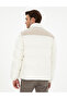 Beige Double Sided Goose down Coat 50291018-Vr011 - 5