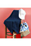 Sailor Knots Beach Towel – Navy Blue, 140x70 cm/27.5x55 inches