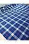 Blue White Red Cotton Woven (Width 150 cm X Length 220 cm) - 6