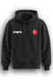 3 Rope Raised Swim Printed Hooded Sweatshirt - Swimu81001 - 3