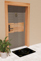 Modern Digital Printing Black Yoga Door Mat - 3