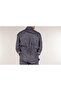 Gray Sleeved Jumpsuit with Reflective Stripes - 8