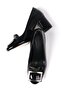 Black Adela Women's Heeled Shoes - 7