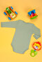 100% Cotton Daddy Love Soft Printed Shoulder Snap Bodysuit - 3
