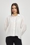 White Oversized Classic Shirt 4316A - 7