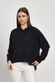 Black Oversized Classic Shirt 4316A - 7