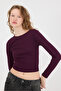 Crew Neck Basic Blouse B1480-S3 - 6