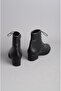 Select y075 genuine leather special production high heel women's boot (heel height: 4 cm) black - 7