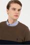 Crew Neck Mustard Men's Sweater Vanad - 3