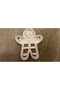2Pcs White Color Shrek Cookie Man Mold