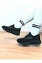 Black Orthopedics Elastic Laceless Flexible Comfortable Quality Casual Sneaker Women's Sports Shoes New Model - 6