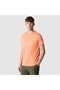 M S/S Simple Dome Tee - Eu Orange