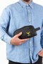 Men's Fabric Clutch Bag Water Repellent Zipper Travel Shaved Cosmetic Bag